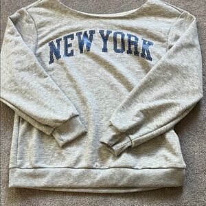 Gray New York Women's Sweater